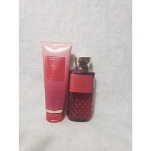 Forever Red 2 Pc. Set Bath & Body Works, Body Cream, Shower Gel NEW